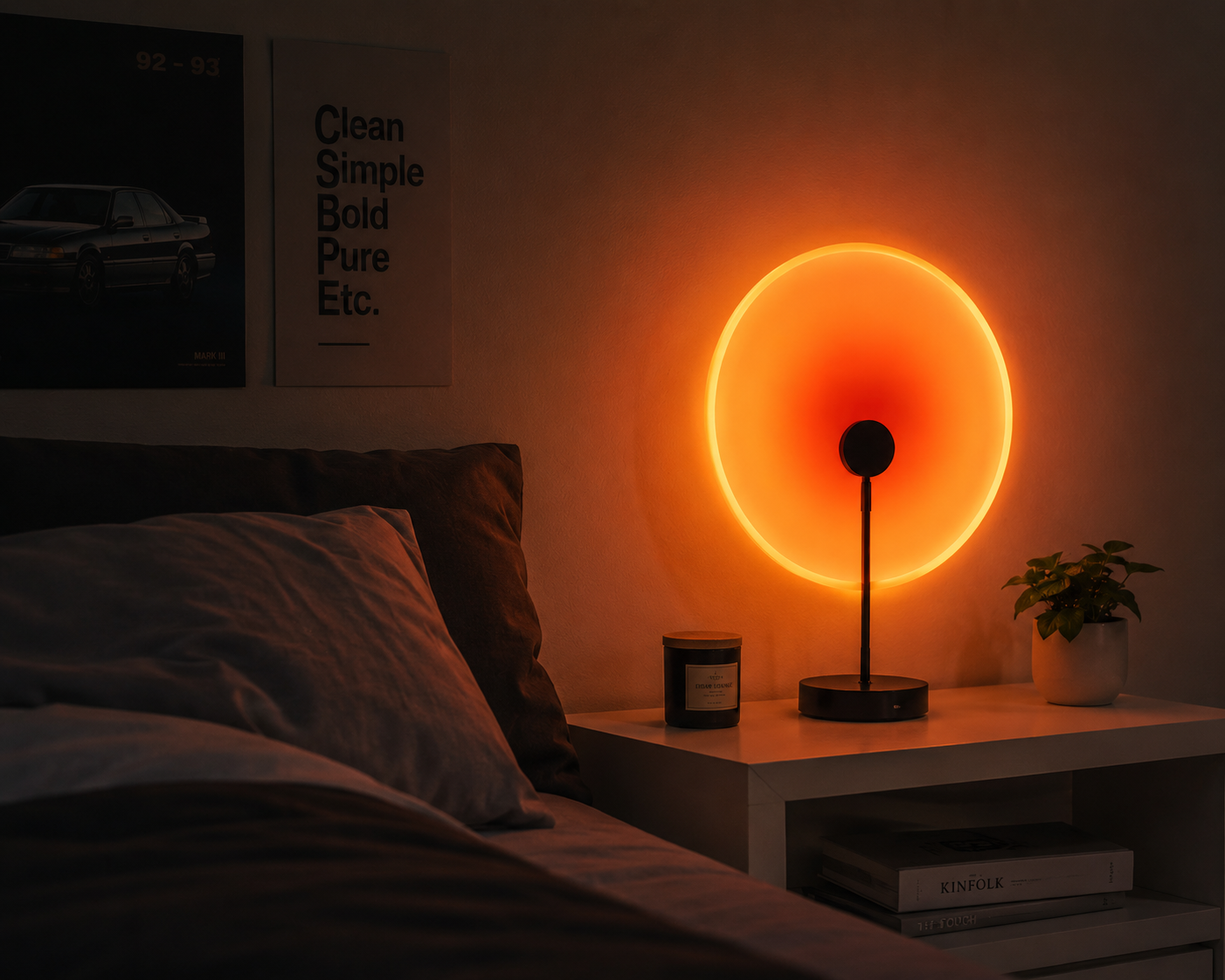 Lumora Mood Lamp – Ambient LED Light for Room Decor