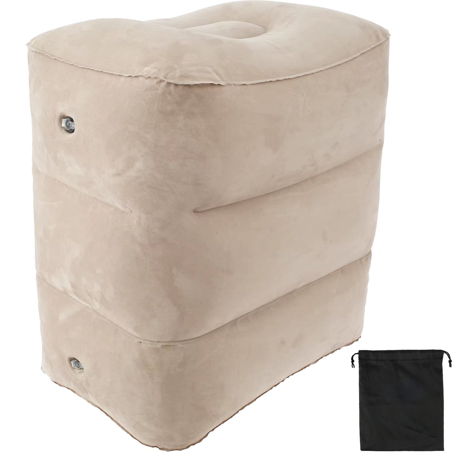Lumora Adjustable Travel Footrest Pillow