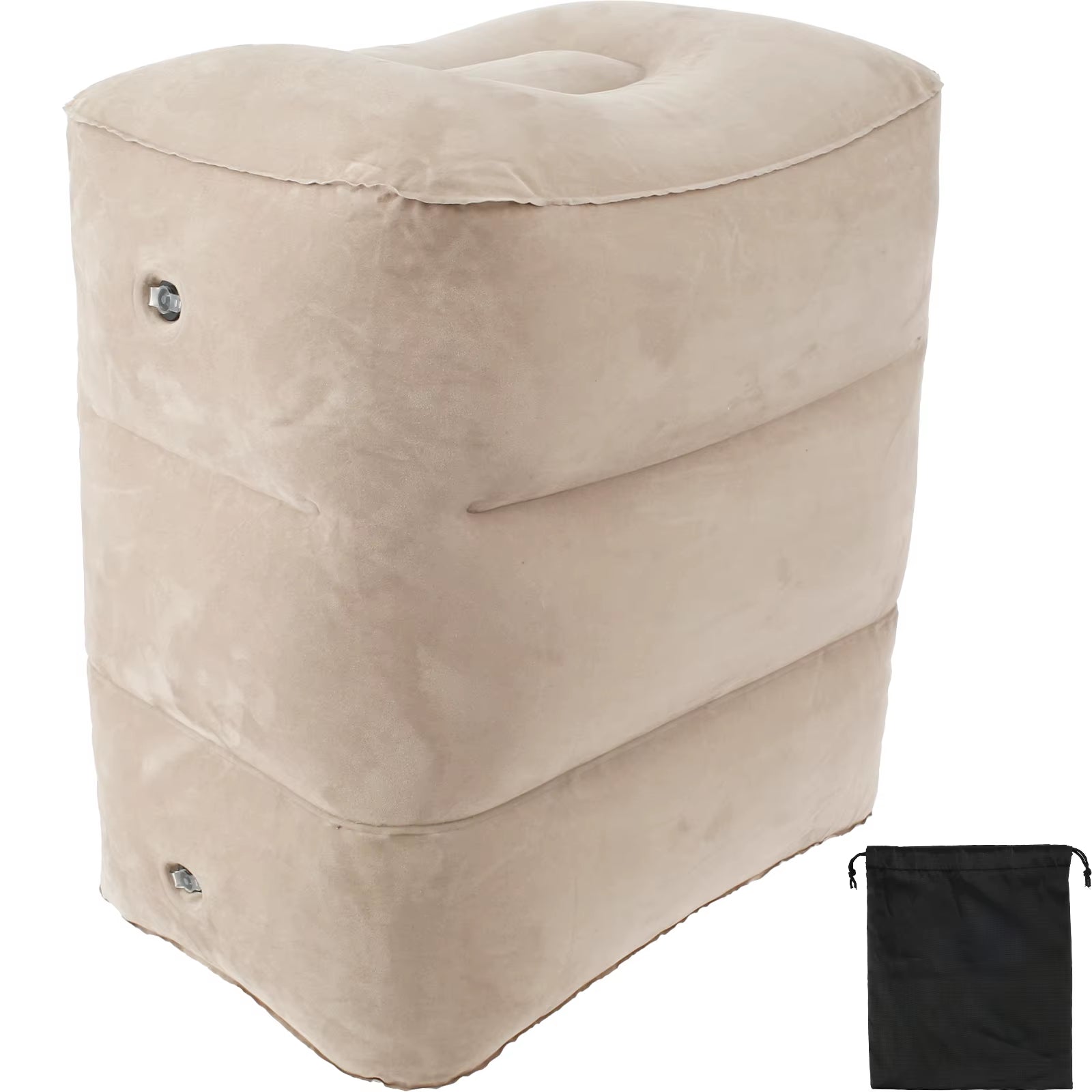 Lumora Adjustable Travel Footrest Pillow